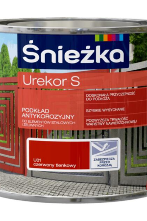 Urekor S podkład antykorozyjny czerwo 0,2L Śnieżka