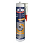 Uszczelniacz kominkowy 1500′ C Tytan 280ml czarny