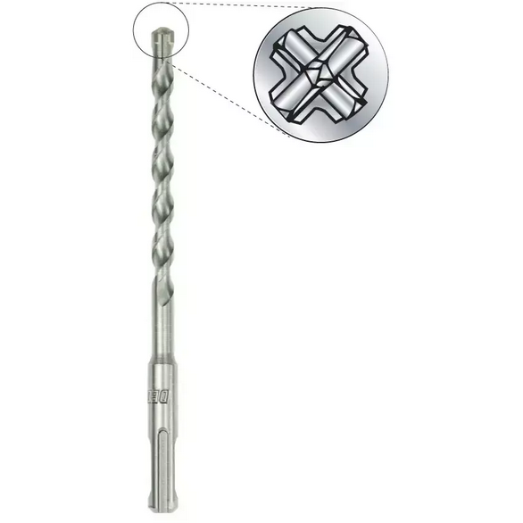 Wiertło do betonu SDS 12×600/540 Quatro Plus