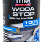 Woda stop masa uszczelniająca 1kg czarny Tytan