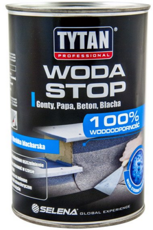 Woda stop masa uszczelniająca 1kg czarny Tytan