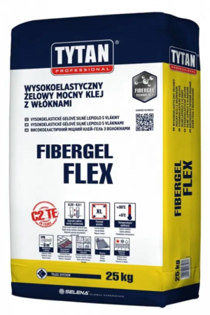 Zaprawa do glaz.elast 25kg Fibergel Flex Tytan
