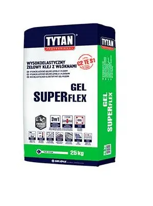Zaprawa do glaz.elast 25kg Fibergel Superflex Tyta