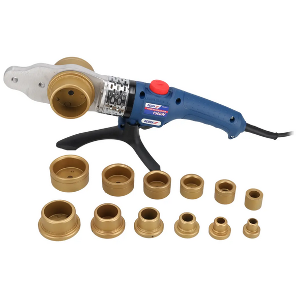 Zgrzewarka do rur 1500W 16-63mm, walizka  (148)