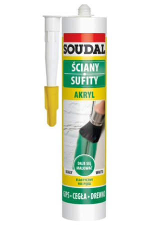 Akryl biały 280ml  SOUDAL