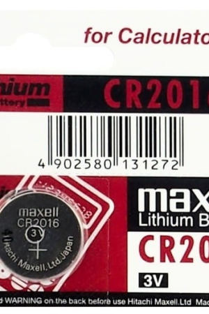 Bateria CR2016 MAXELL  płaska