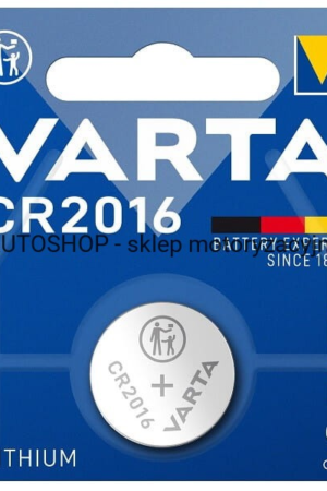 Bateria CR2016 Varta płaska