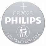 Bateria CR2025 PHILLIPS Lithium  płaska  3V