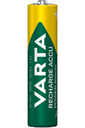 Bateria LR03 ładowalna Varta 800mAh