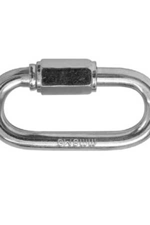 Karabińczyk ogniwo skręcane 4mm