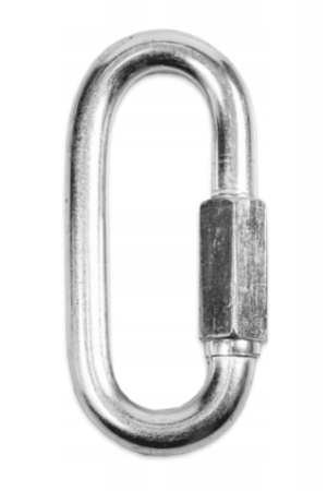 Karabińczyk ogniwo skręcane 6mm