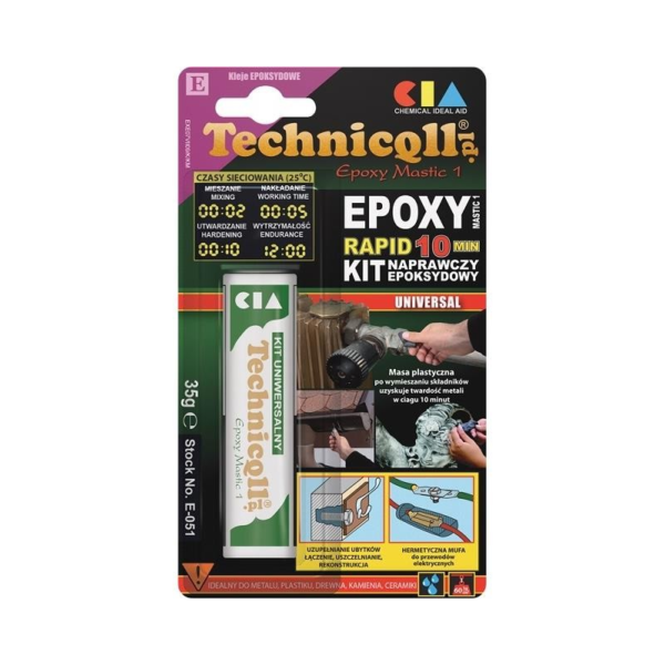 Kit uniwersalny epoxydowy 35g Technicol E-051