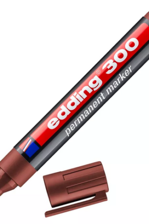 Marker permanentny brązowy okrągły
