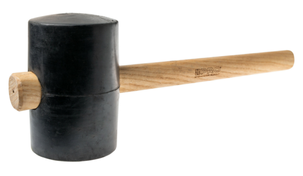 Młotek gumowy 1250g trzonek drew. BM-50-090