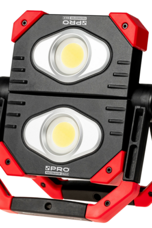 Naświetlacz LED 2x15W akumulator LI-ON