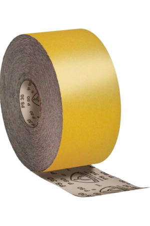 Papier ścierny gr.180/115 z metra żółty