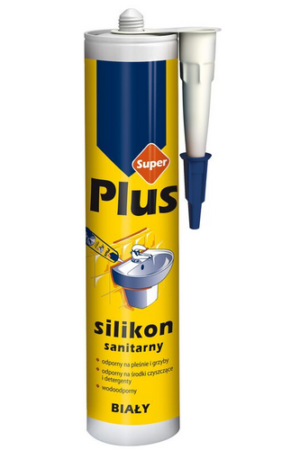 Silikon sanitarny biały Super Plus 280ml