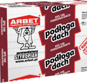 Styropian dach/podł EPS100 3cm pełne op 036 ARBE