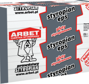 Styropian dach/podł EPS80 8cm biały 0,038 ARBET