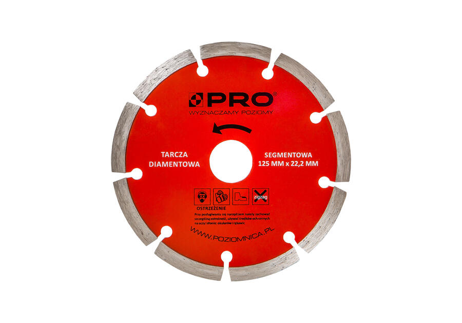 Tarcza diamentowa 125 segmentowa  WT102