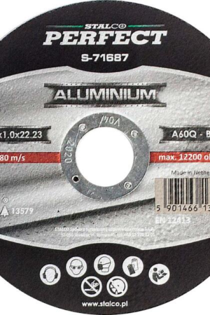 Tarcza do aluminium 125×1.0 płaska