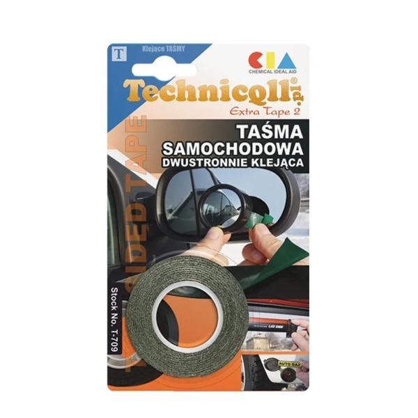 Taśma dwustronna piankowa samochodowa  TECH T-709