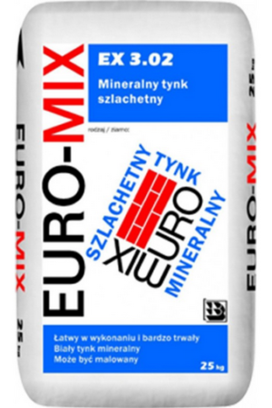 Tynk mineralny Baranek 1.5mm 25kg EURO-MIX