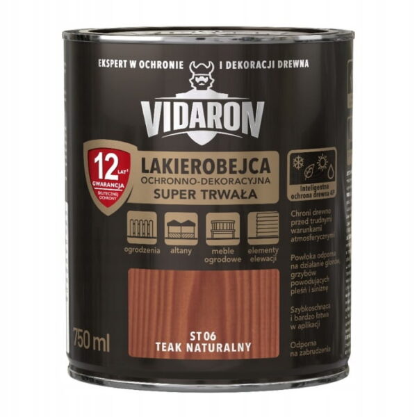 Lakierobejca Super Trwała 0,75l Teak Naturaln St06