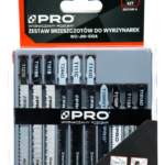 Zestaw brzeszczotów do wyrzynarek meta-drewn 10szt