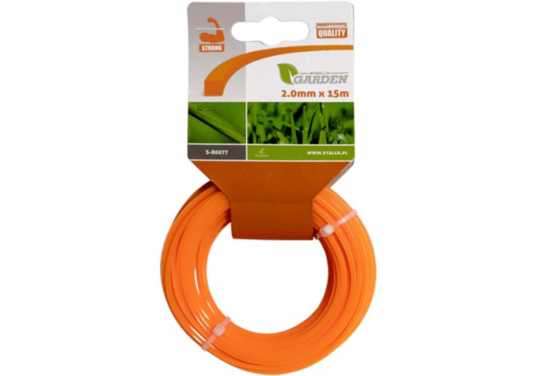 Żyłka 2,0×15 kwadrat garden 80077