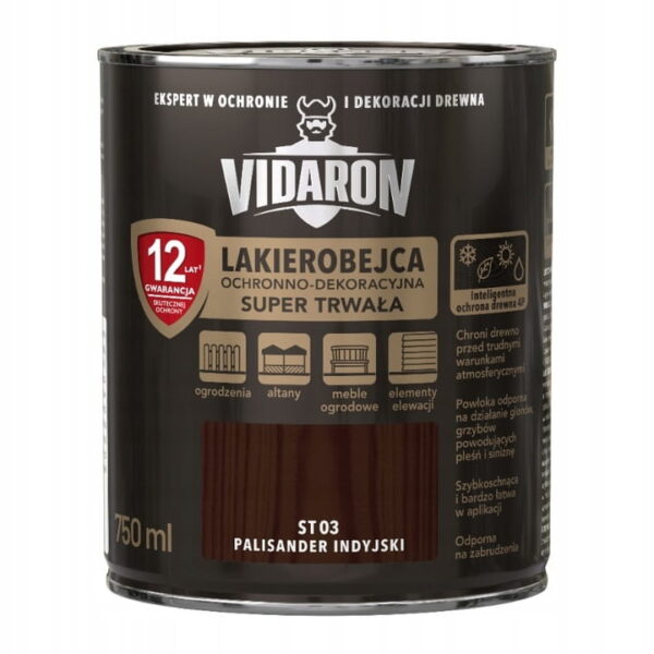 Lakierobejca Super Trwała 2,5l Palisander In. St03
