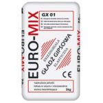 Biała gładź gipsowa 5kg GX-01 EURO-MIX