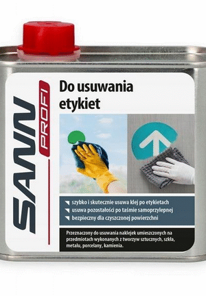 Do usuwania etykiet 500ml Sann Profi