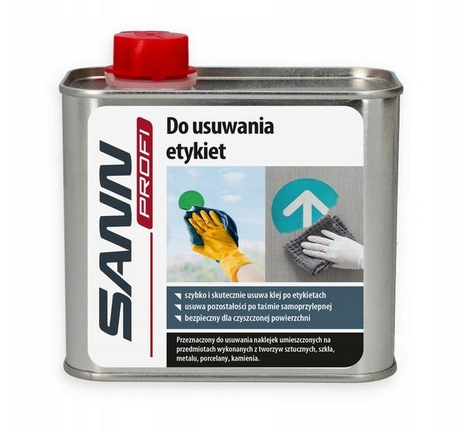 Do usuwania etykiet 500ml Sann Profi