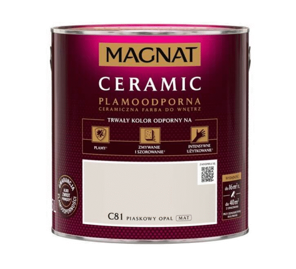 Farba Magnat Ceramic 2,5L Piaskowy opal C81