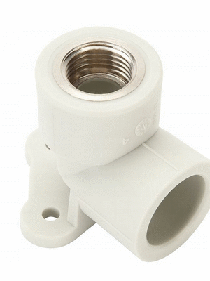 Kolanko zgrzewalne PP GW 20×1/2 z wieszakiem