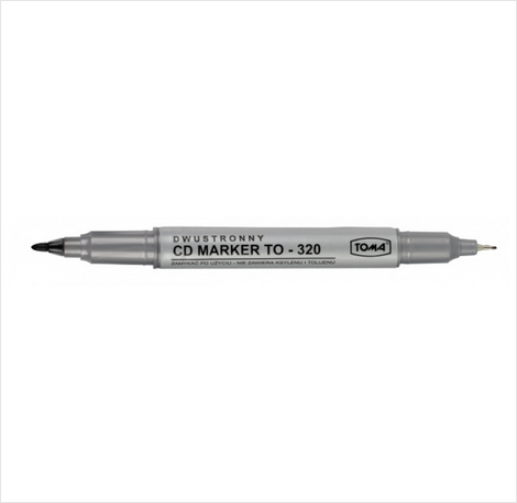 Marker CD TOMA dwustronny TO-320