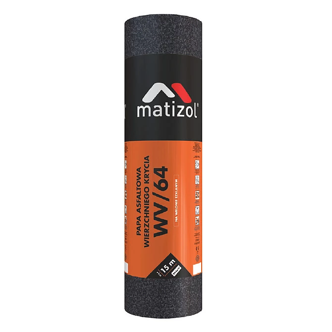 Papa w/krycia WV/64 15m2 MATIZOL SOLID