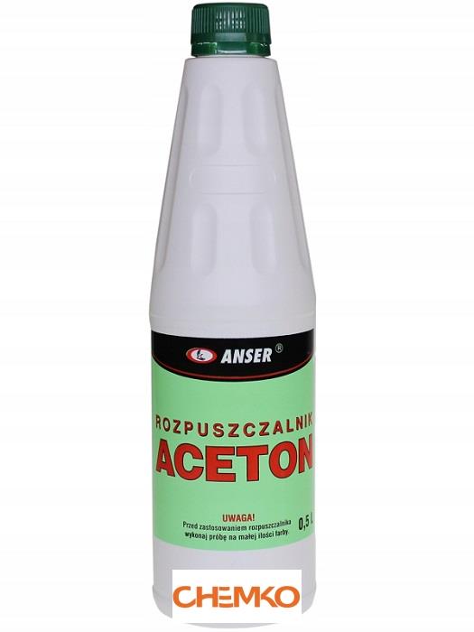 Rozpuszczalnik aceton 0.5l Anser
