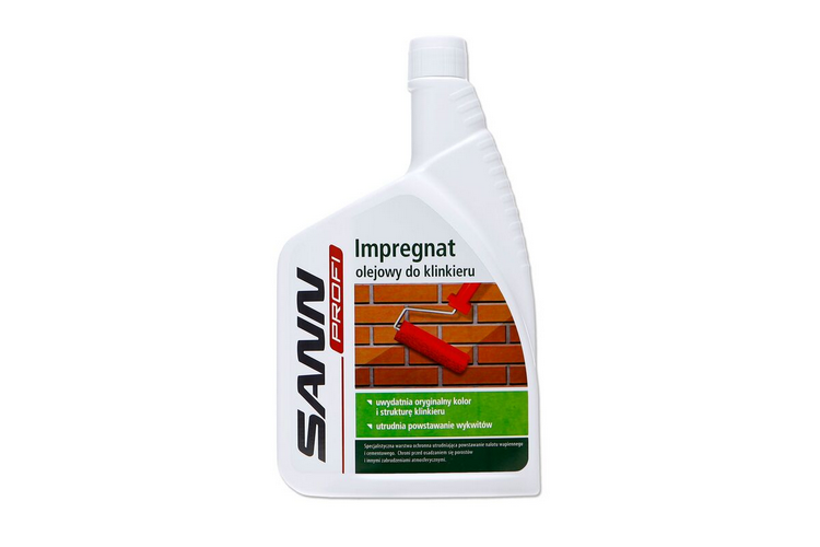Impregnat do klinkieru olejowy 1l SANN PROFI