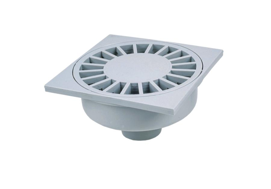 Kratka ściekowa 15×15 prosta 50 szara 01761