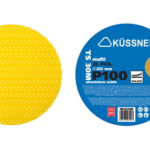 Krążek na rzep 225 z otworkami żółty “Super Pad P”
