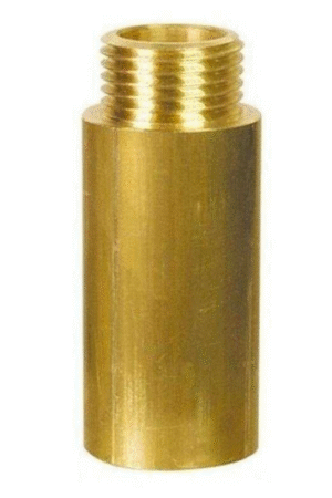 Przedłużka mosiężna 1/2×100