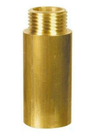 Przedłużka mosiężna 1/2×15