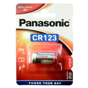 Bateria CR-123A 3V Panasonic