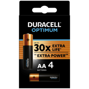 Bateria LR06/4BL Duracell optimum  AA