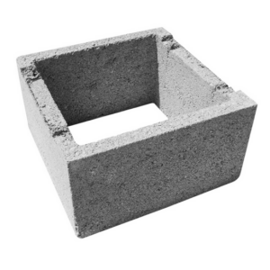 Bloczek betonowy szalunkowy filarowy 25x25x25