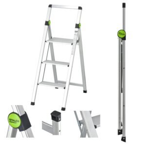 Drabina aluminiowa 3 stopnie Mini Slim STALCO