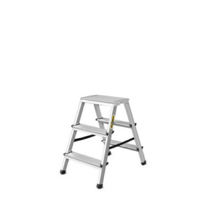 Drabina aluminiowa 3 stopnie obustronna