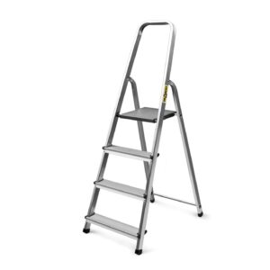 Drabina aluminiowa 4 stopnie 75cm (125kg)